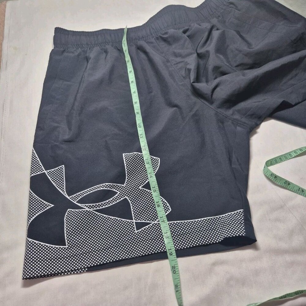 Under Armour Men's Size Xl Loose Black Elastic Waist Mesh Pockets Athletic (04) - Picture 3 of 9